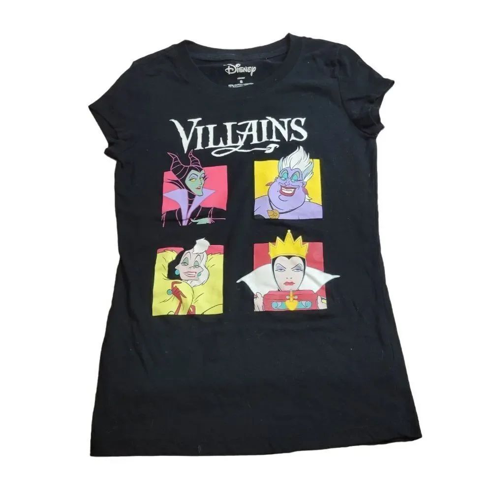 Disney Villians shirt S